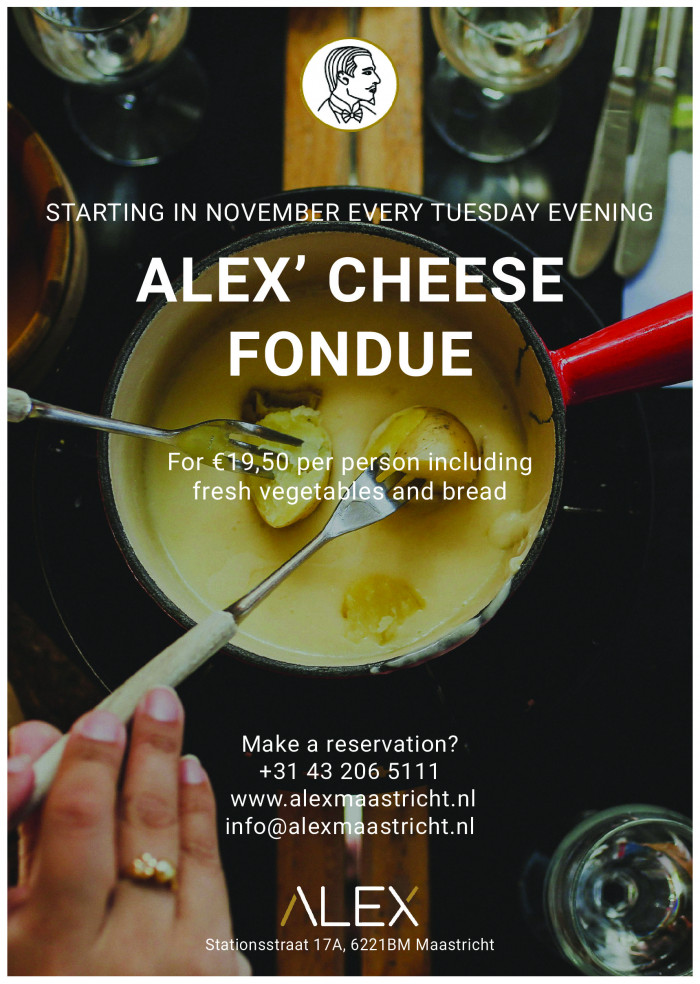 New: Cheese Fondue on Tuesday!